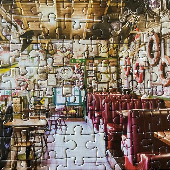 Find Momo 1000 piece Search & Find galison Puzzles 2/$12 - Picture 2 of 9